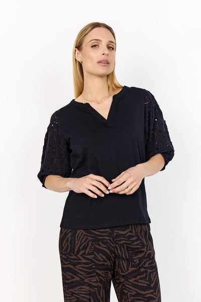 SC-SHENA 2 T-shirt Zwart