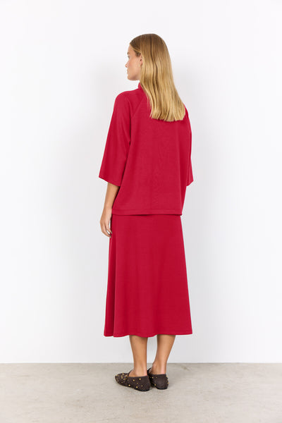 SC-BANU 261 T-shirt Donkerrood