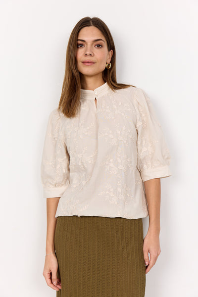 SC-SILVA 2 Blouse Crème