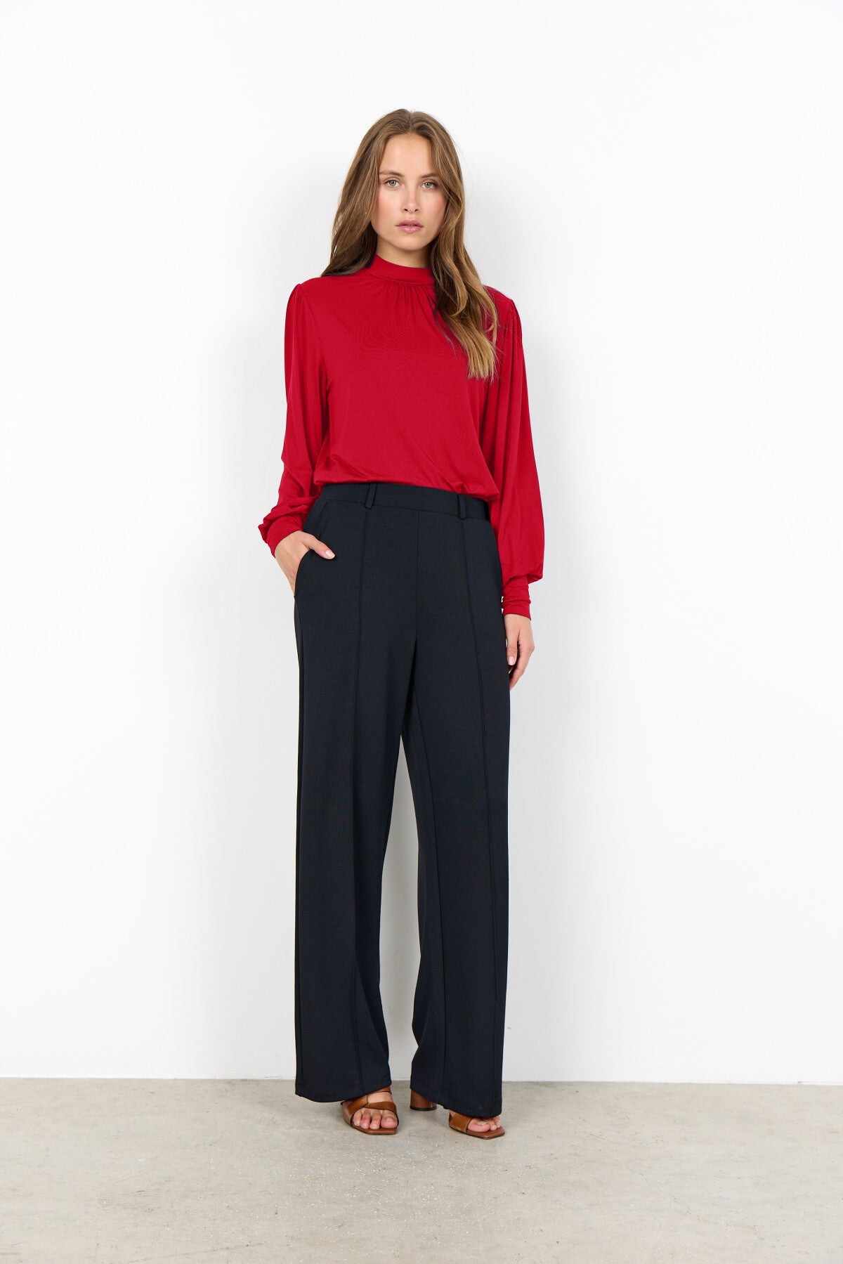 SC-MARICA 344 Blouse Rood