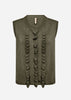 SC-DOLLIE 824 Gilet Donkergroen