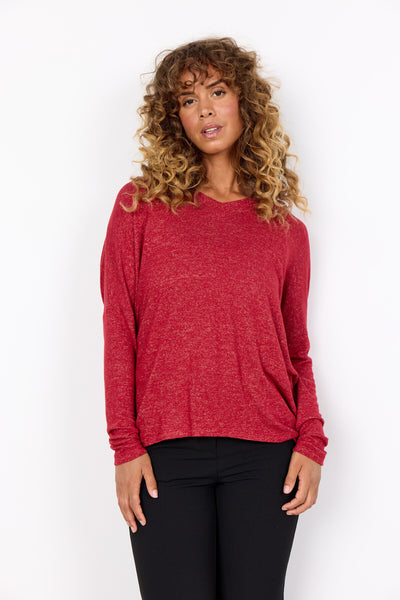 SC-BIARA 90 Blouse Rood