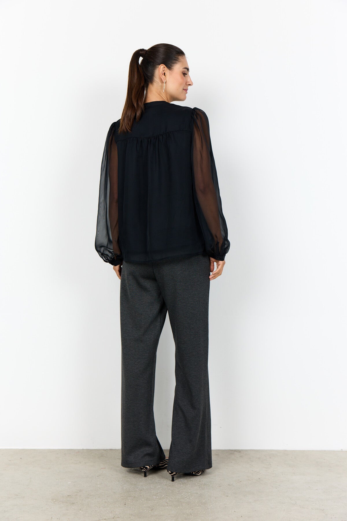SC-ANNE 1 Blouse Zwart