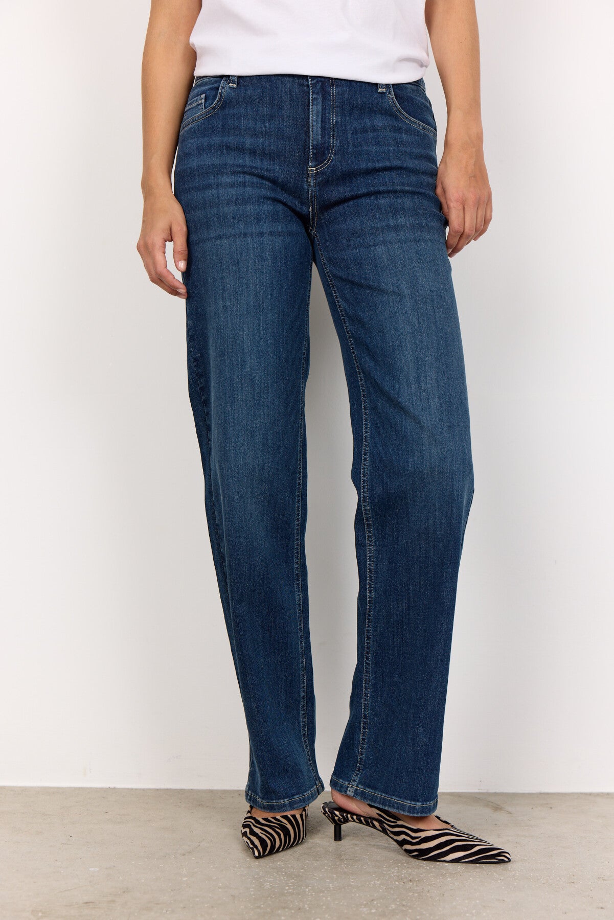 SC-KIMBERLY 34-B Jeans Donkerblauw