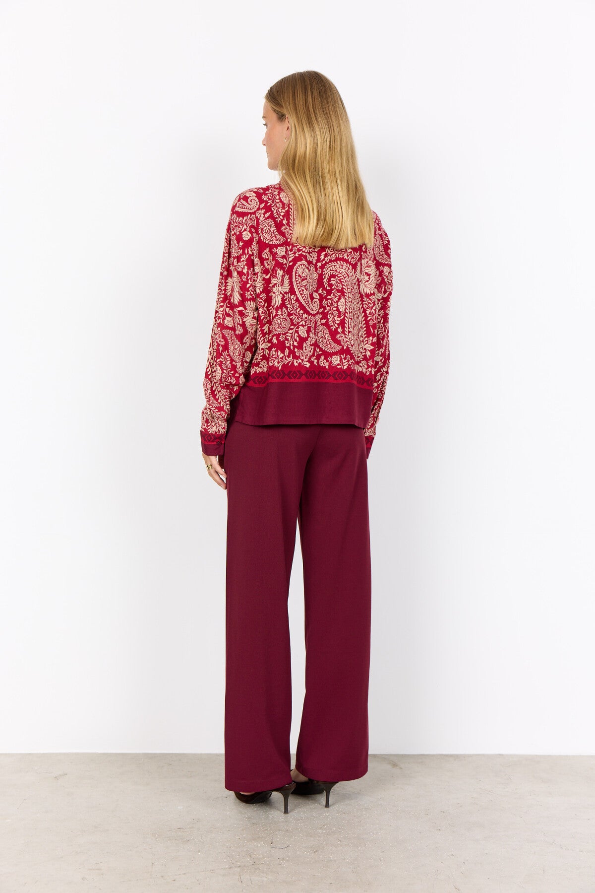 SC-VALGERDA 1 Shirt Donkerrood