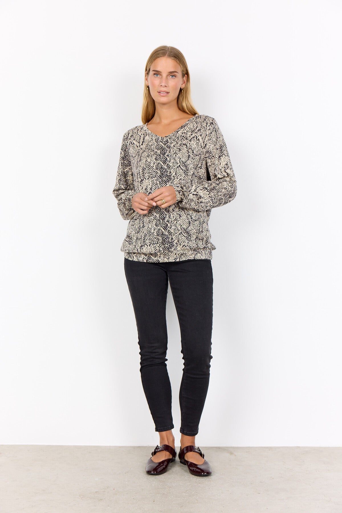 SC-VIOLET 2 Blouse Crème