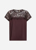 SC-MARICA 371 T-shirt Donkere pruim