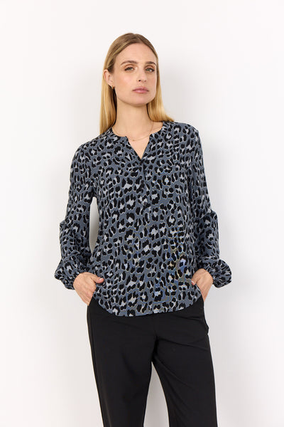 SC-SAFIRA 1 Blouse Zwart