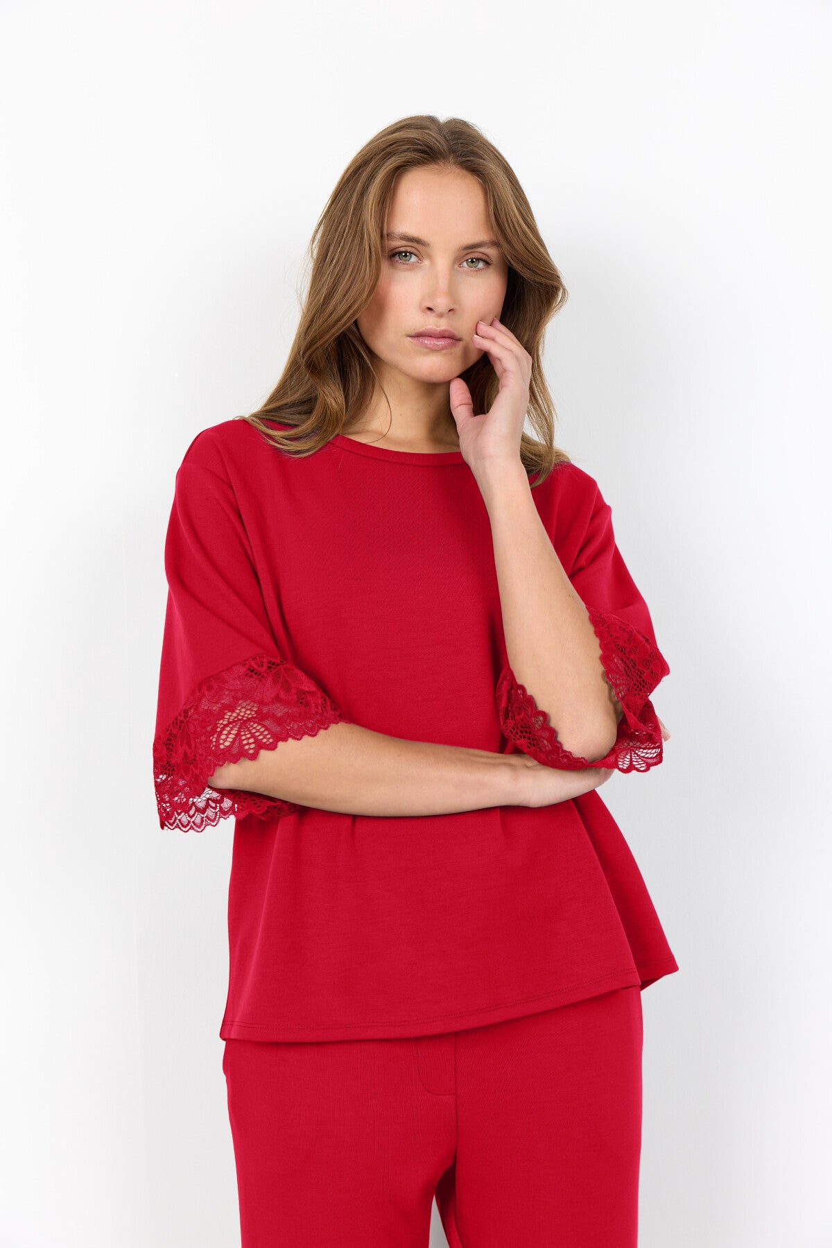 SC-BANU 266 T-shirt Rood
