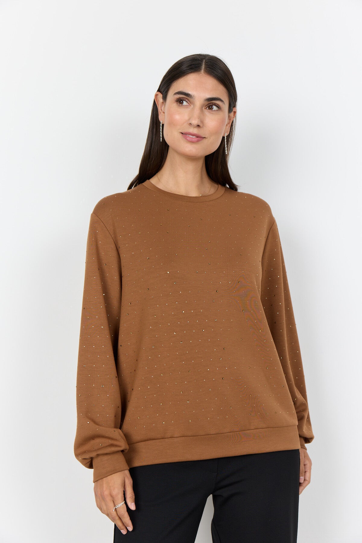 SC-BANU 270 Blouse Bruin