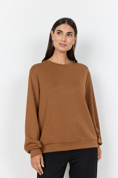 SC-BANU 270 Blouse Bruin