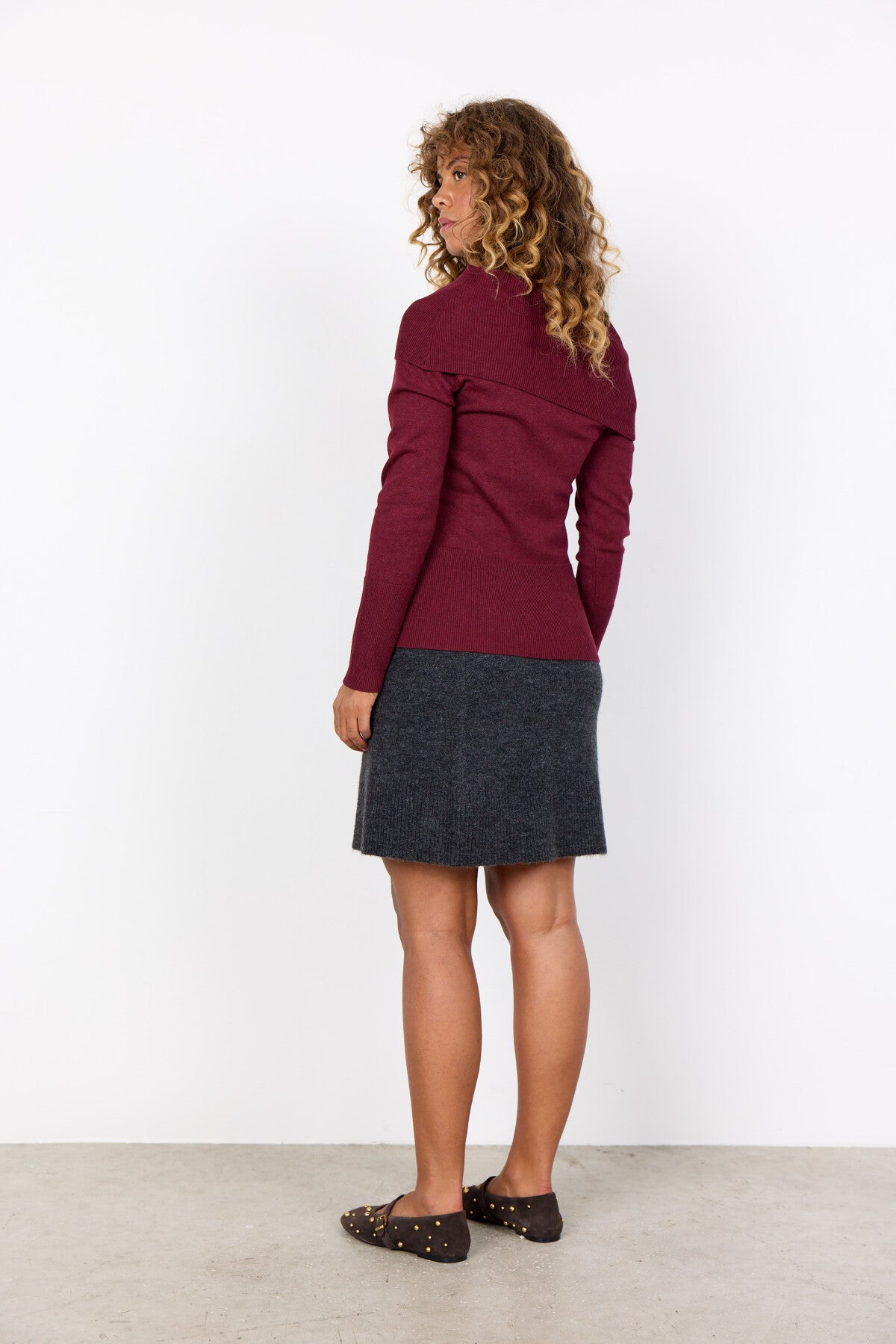 SC-DOLLIE 305 Trui Bordeaux