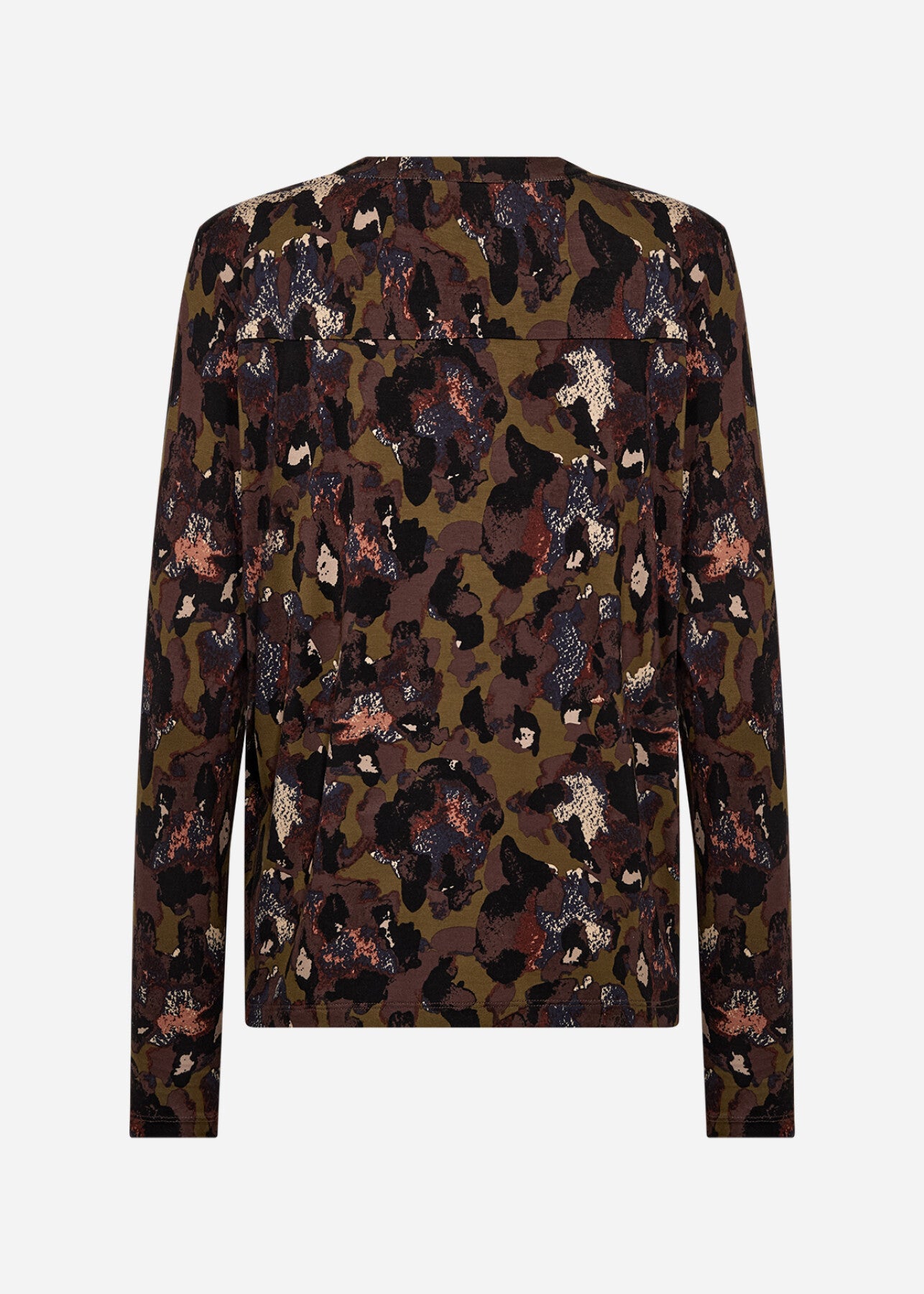 SC-MARICA AOP 341 Blouse Donkergroen