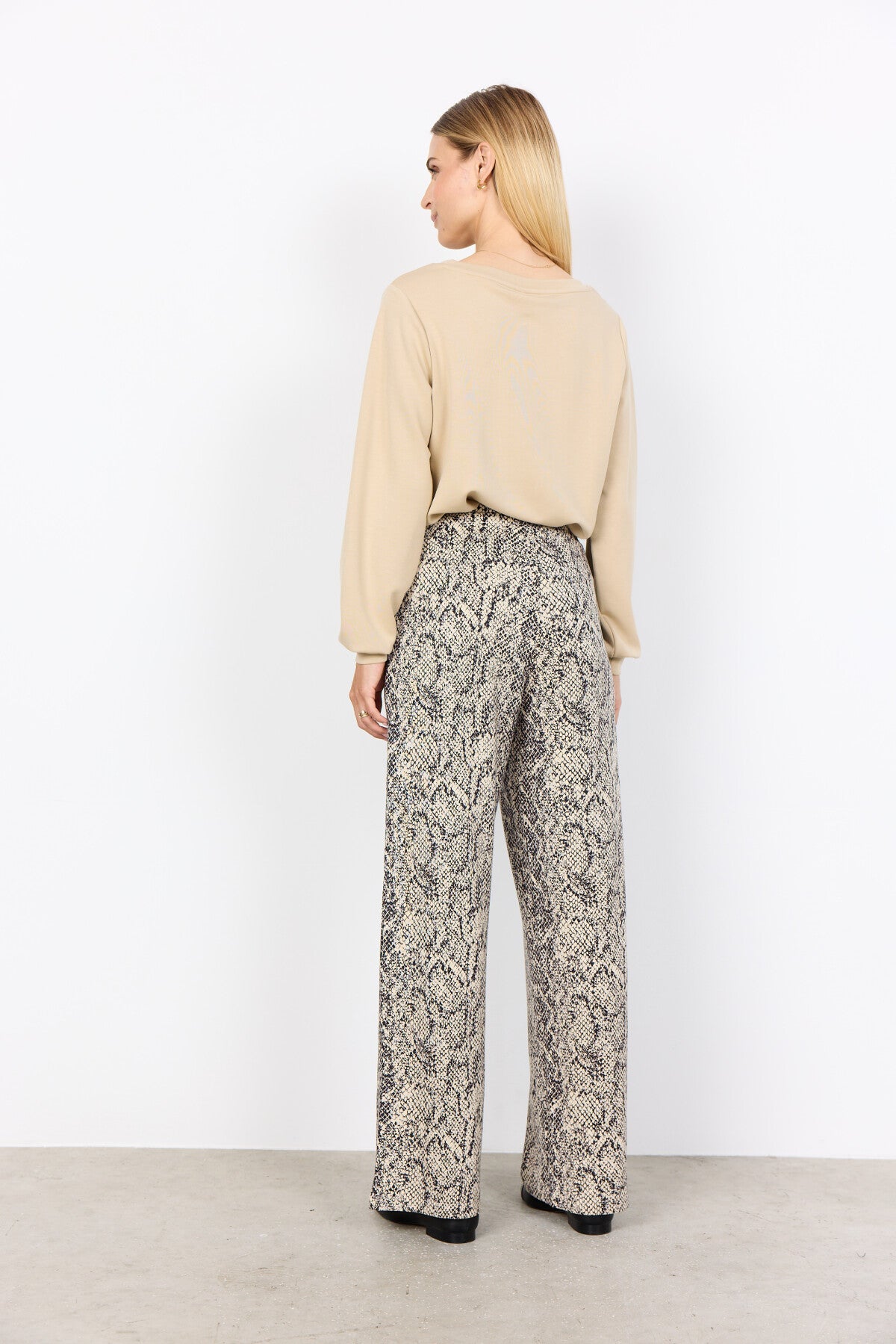 SC-VIOLET 4 Broek Crème