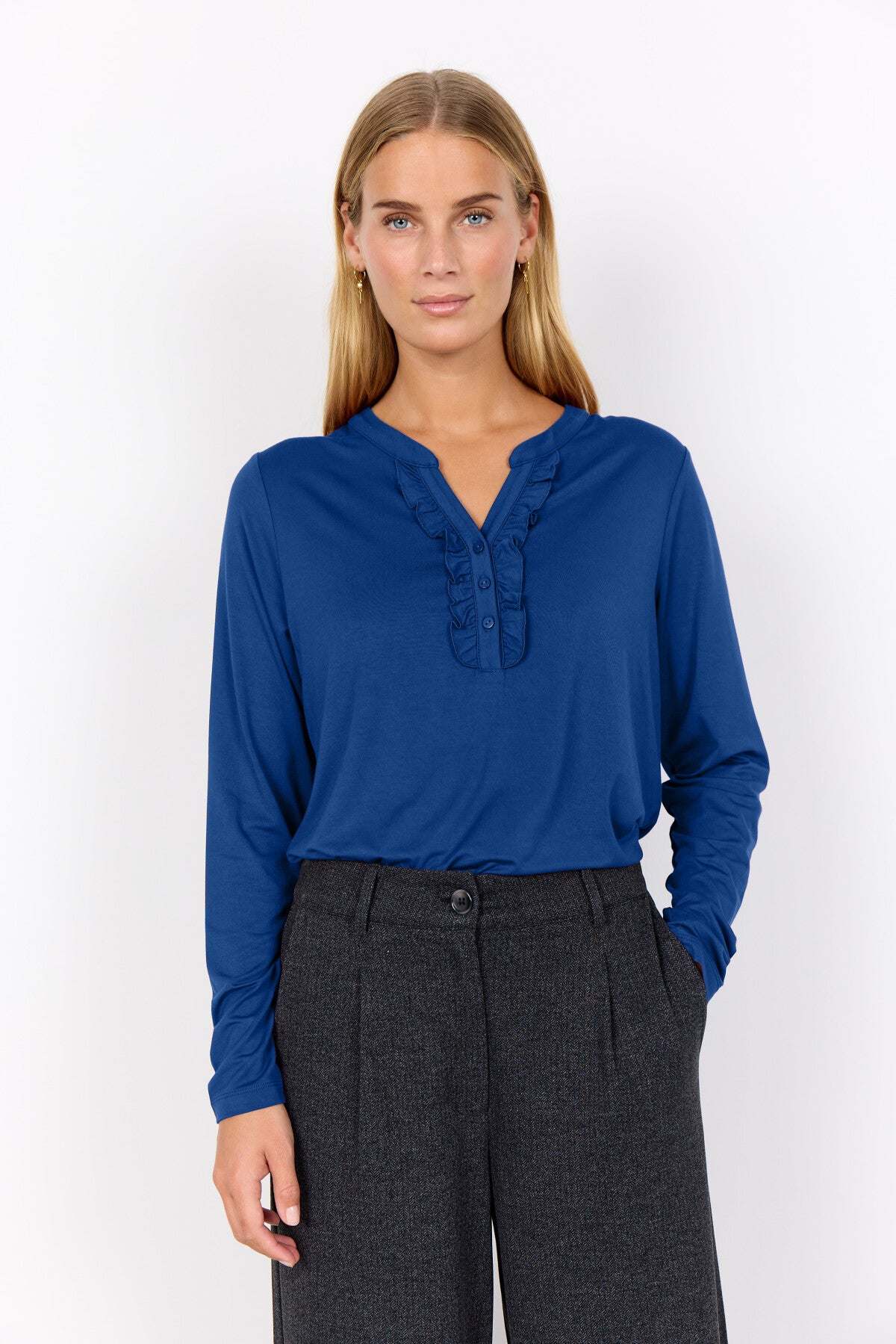 SC-MARICA 339 Blouse Donkerblauw