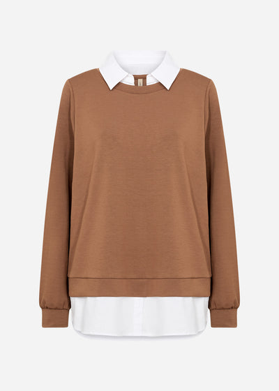 SC-BANU 271 Blouse Bruin