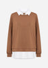 SC-BANU 271 Blouse Bruin