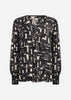 SC-VEBINA 1 Blouse Zwart