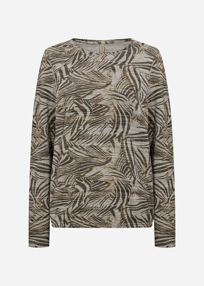 SC-GALINA 63 Blouse Donkergroen