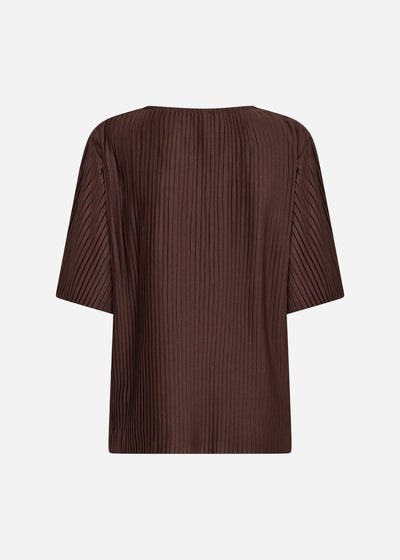 SC-KIRIT 19 Blouse Donkerbruin