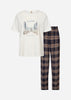 SC-JING 1 - SET Pyjama Donkerblauw
