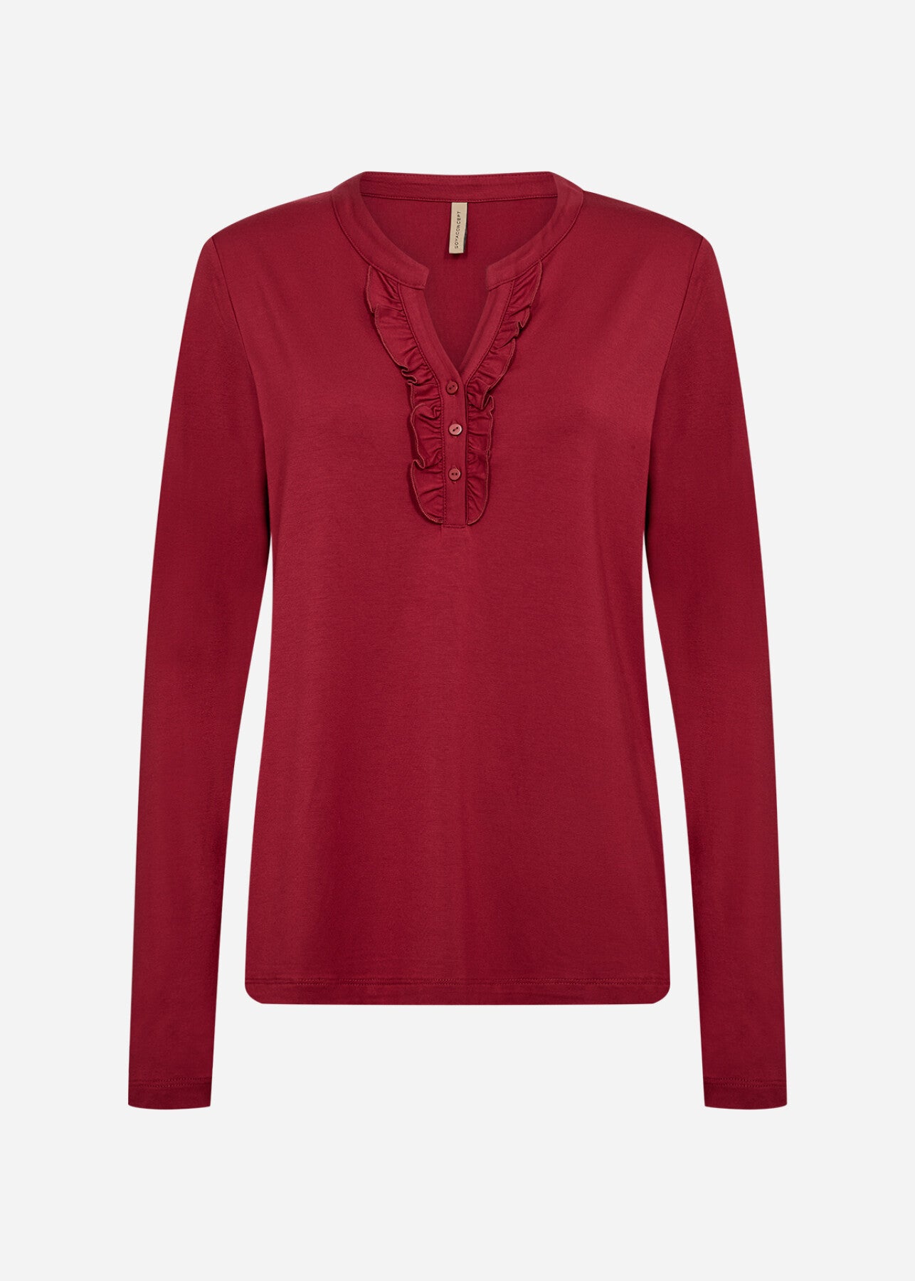 SC-MARICA 339 Blouse Donkerrood