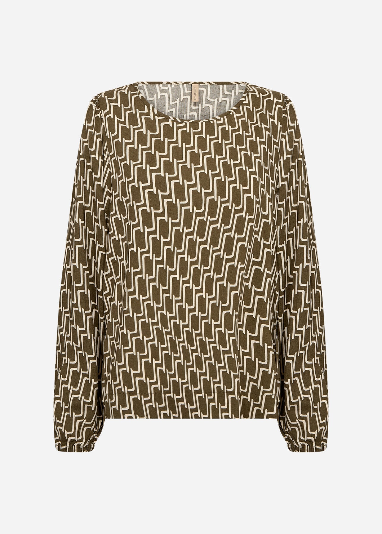 SC-VARLA 1 Blouse Donkergroen
