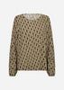 SC-VARLA 1 Blouse Donkergroen