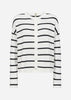 SC-DOLLIE STRIPE 795 Vest Gebroken wit