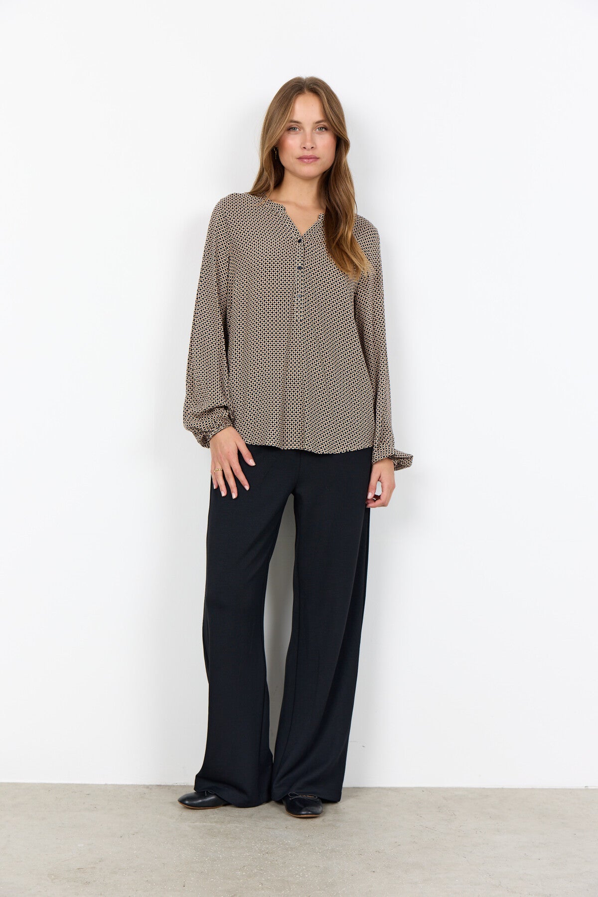SC-ANITA 1 Blouse Donkerblauw