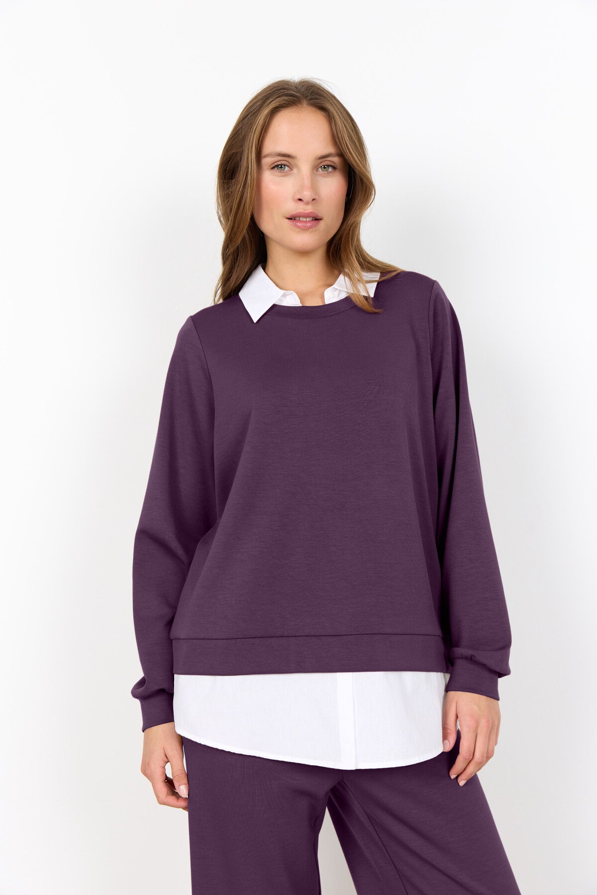 SC-BANU 271 Blouse Paars