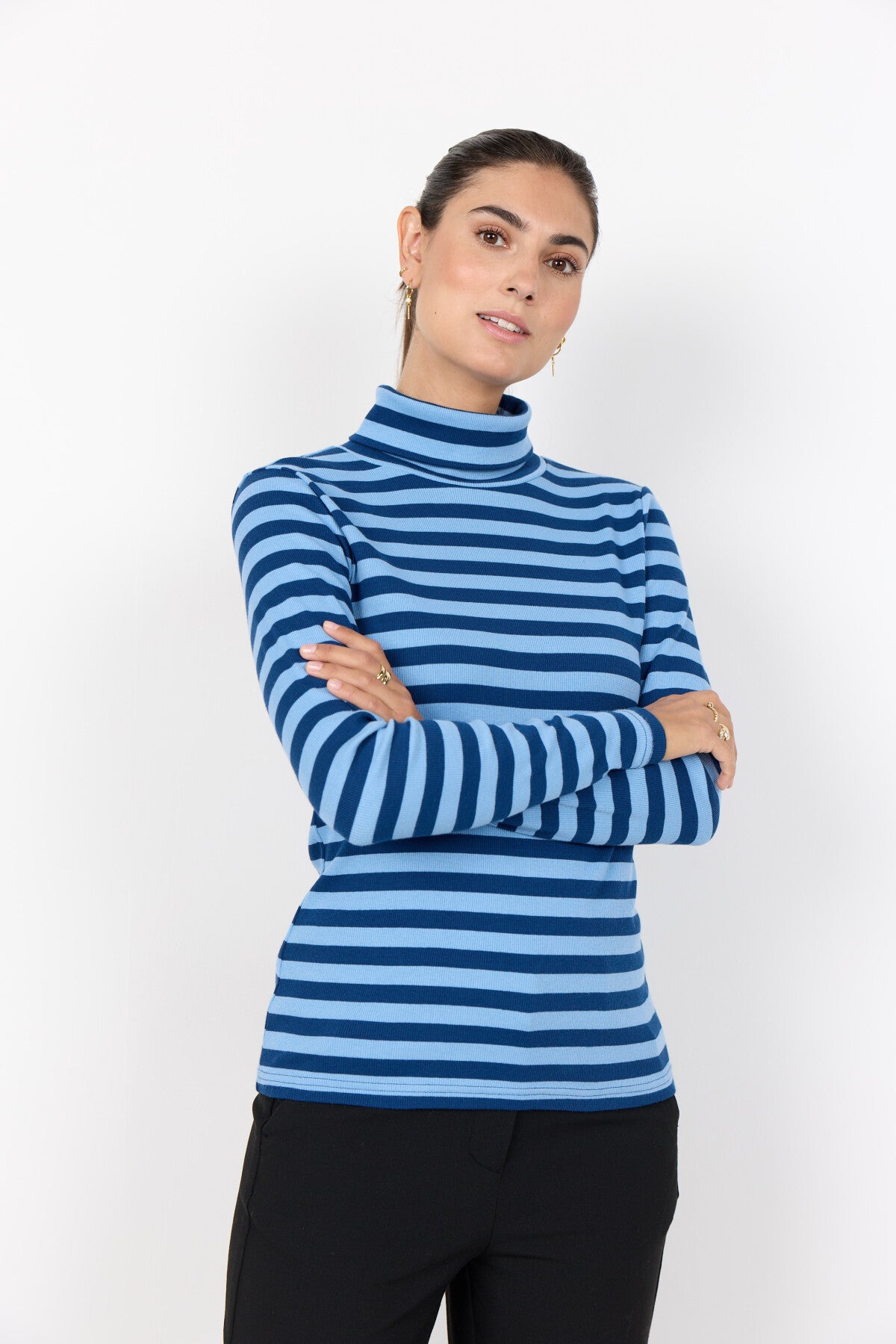 SC-IRIDI 2 T-shirt Donkerblauw