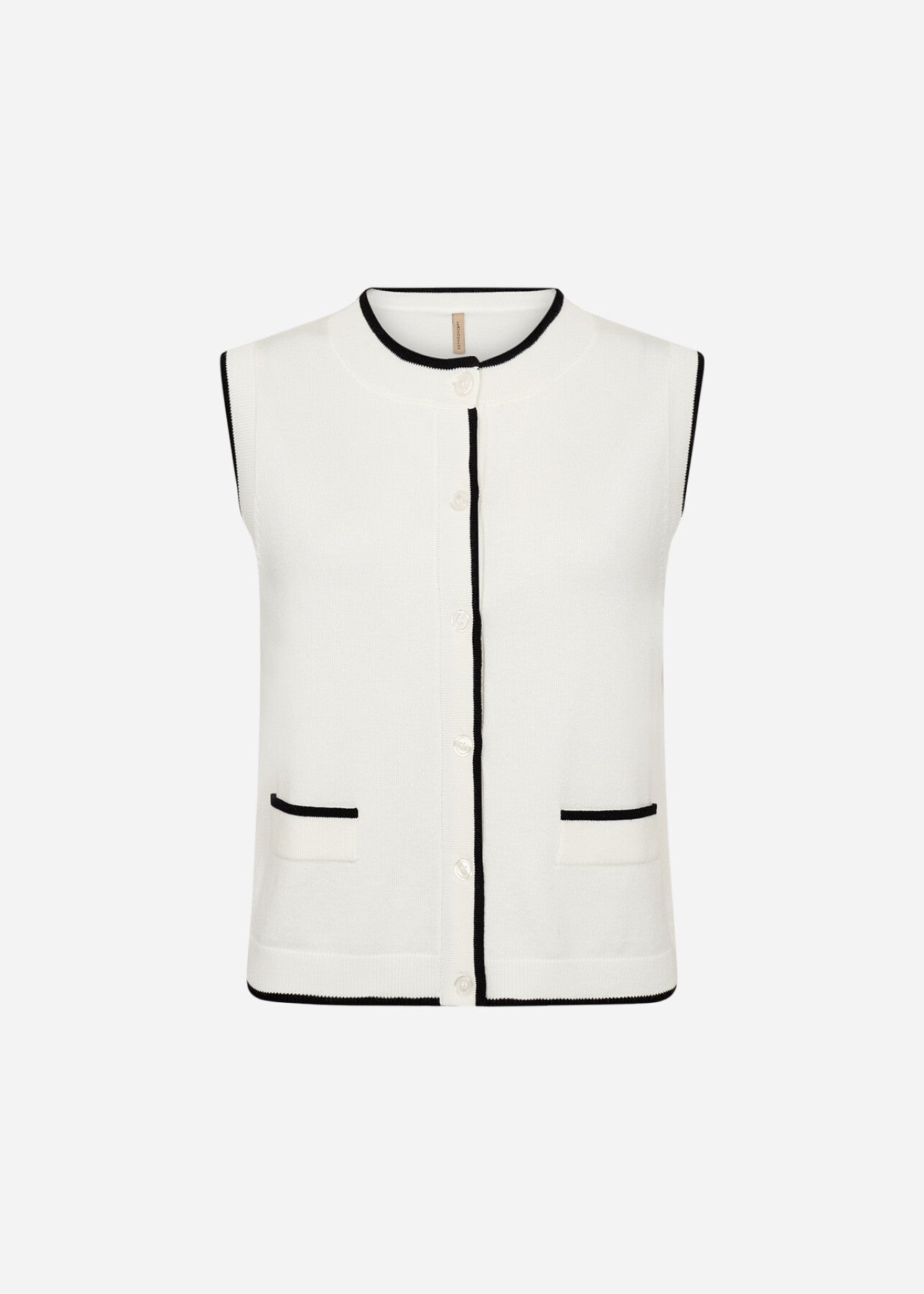 SC-DOLLIE 792 Gilet Gebroken wit