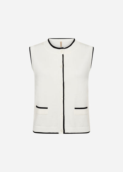 SC-DOLLIE 792 Gilet Gebroken wit