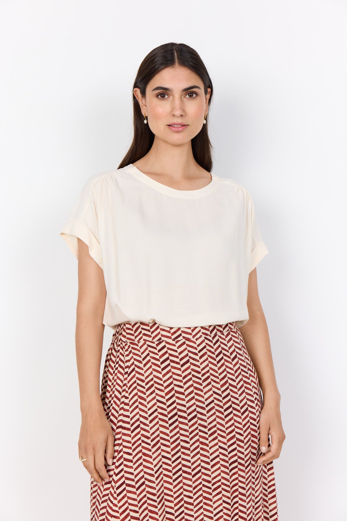 SC-RADIA 214 Blouse Crème