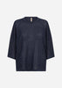 SC-VIOLETTA 4 Blouse Donkerblauw