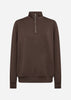 SC-BANU 187 Sweatshirt Donkerbruin