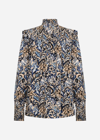 SC-VAVA 2 Blouse Donkerblauw