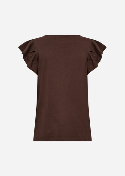 SC-DERBY 52 T-shirt Donkerbruin