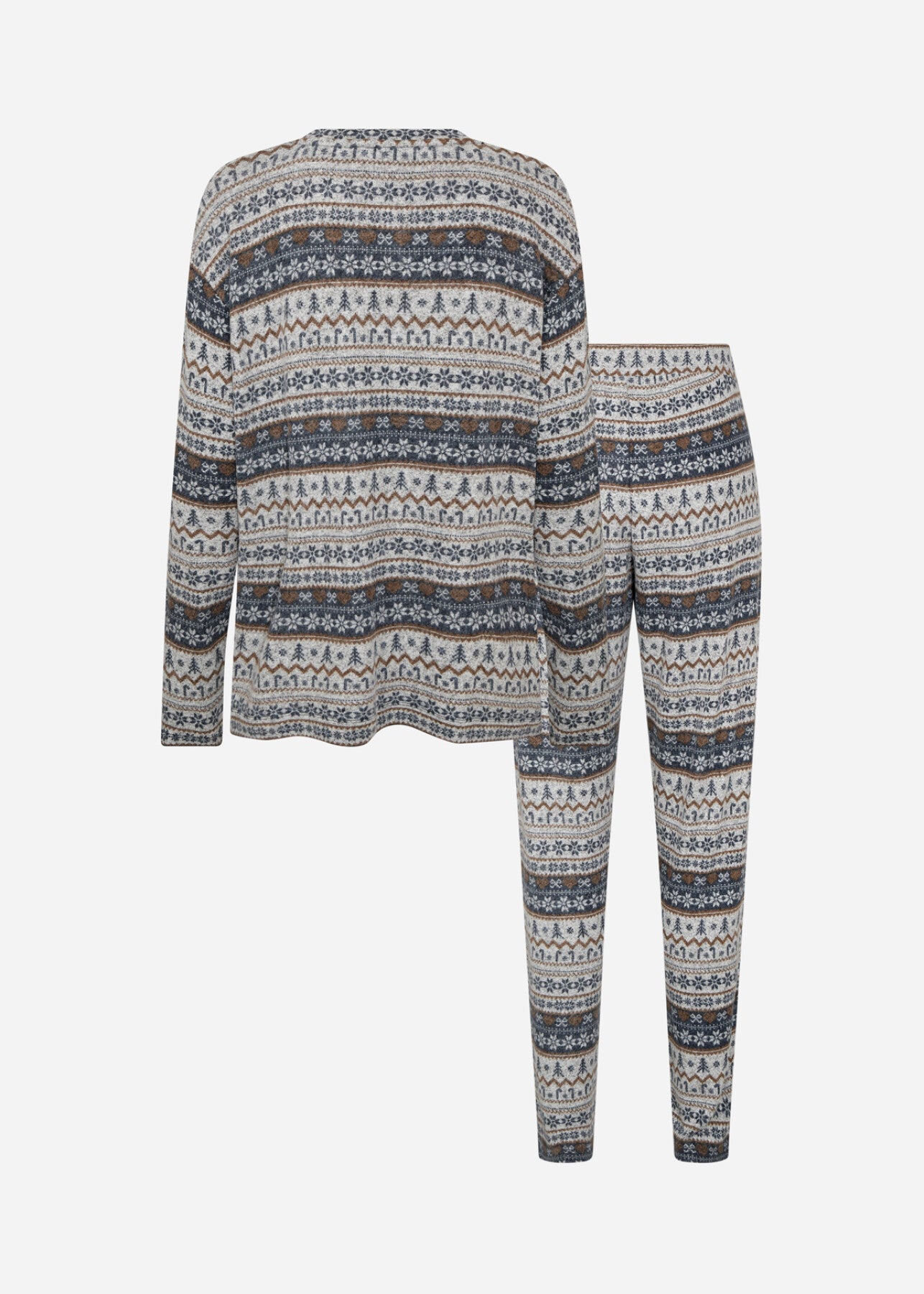 SC-BIARA AOP SET 149 Pyjama Donkerblauw