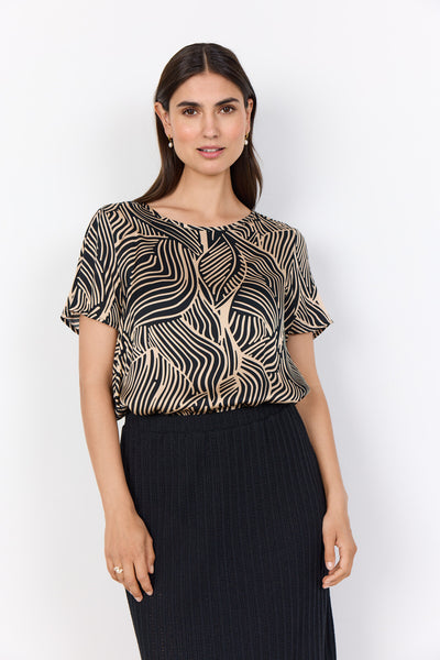 SC-SIGNORA 1 Blouse Zwart