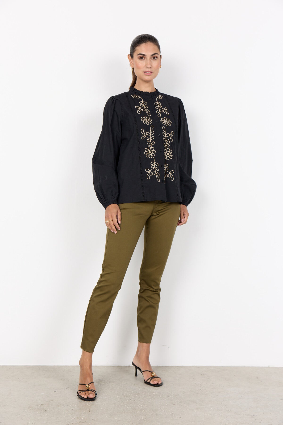 SC-VINCA 1 Shirt Zwart