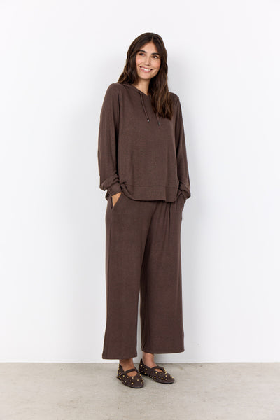 SC-BIARA 143 Sweatshirt Donkerbruin