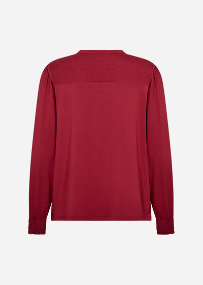 SC-MARICA 303 Blouse Donkerrood