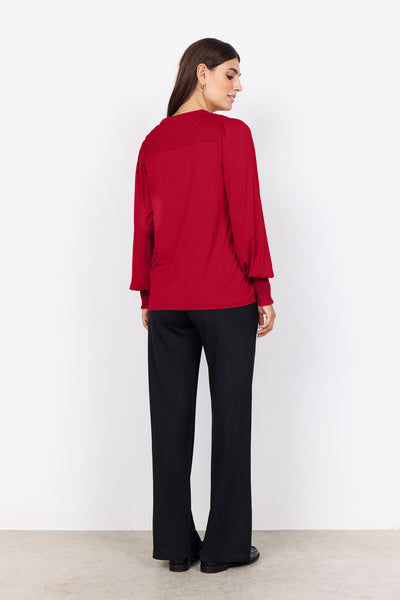 SC-MARICA 303 Blouse Donkerrood