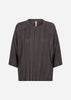 SC-VIOLETTA 4 Blouse Donkergrijs