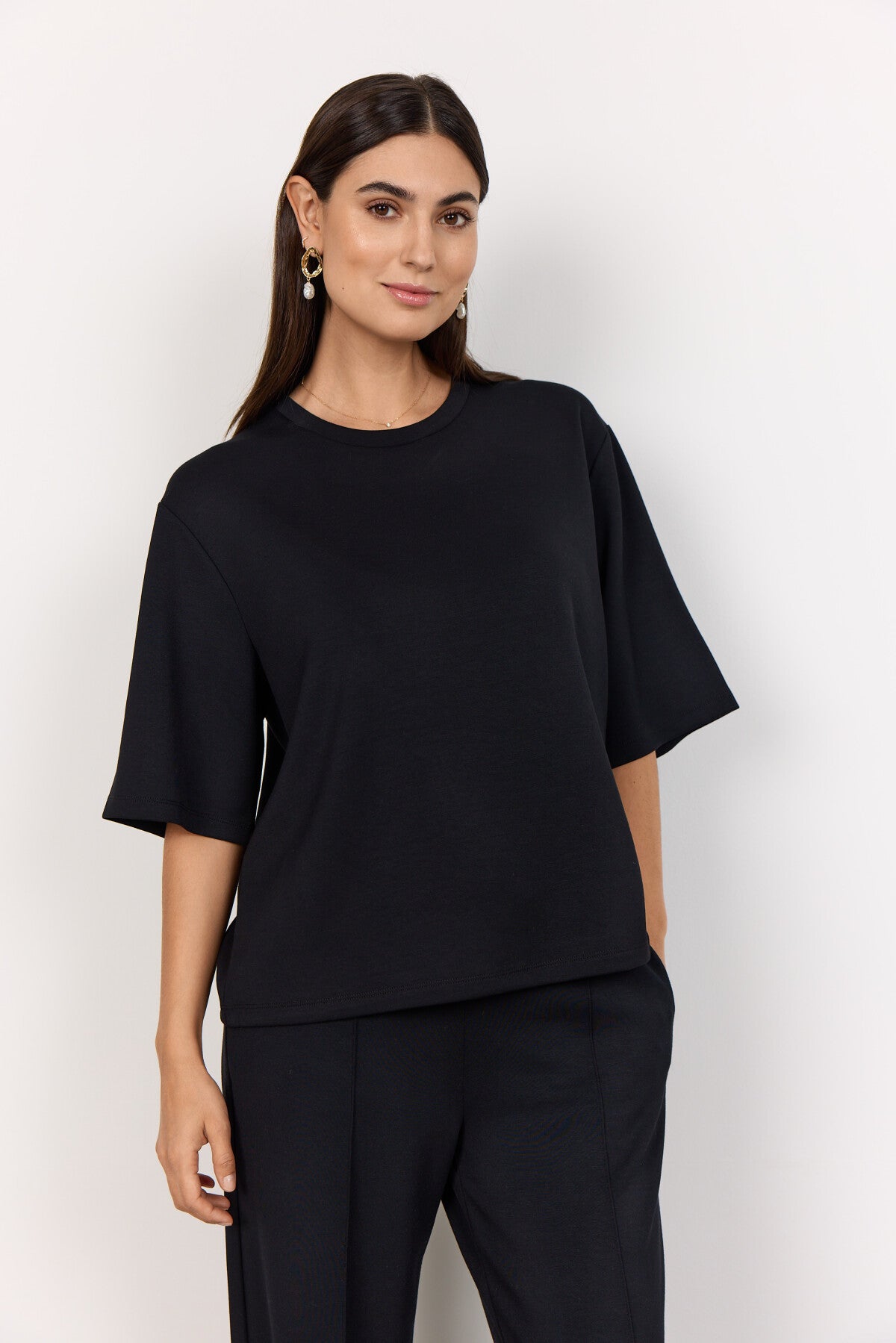 SC-BANU 231 T-shirt Zwart