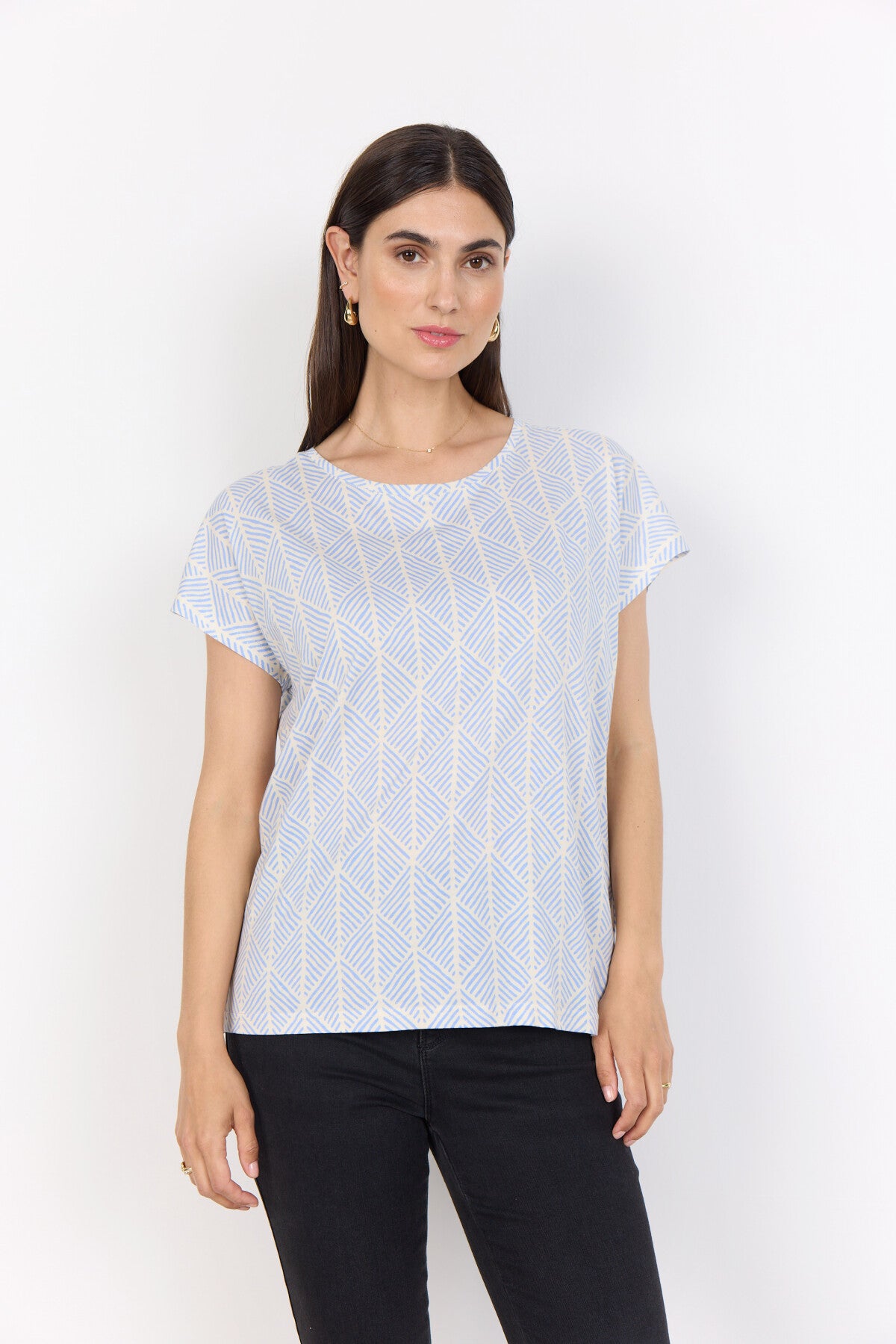 SC-FELICITY AOP 513 T-shirt Lichtblauw