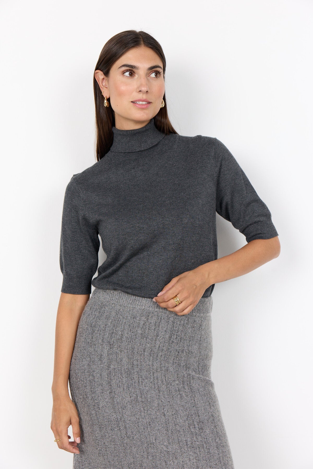 SC-DOLLIE 740 Trui Donkergrijs