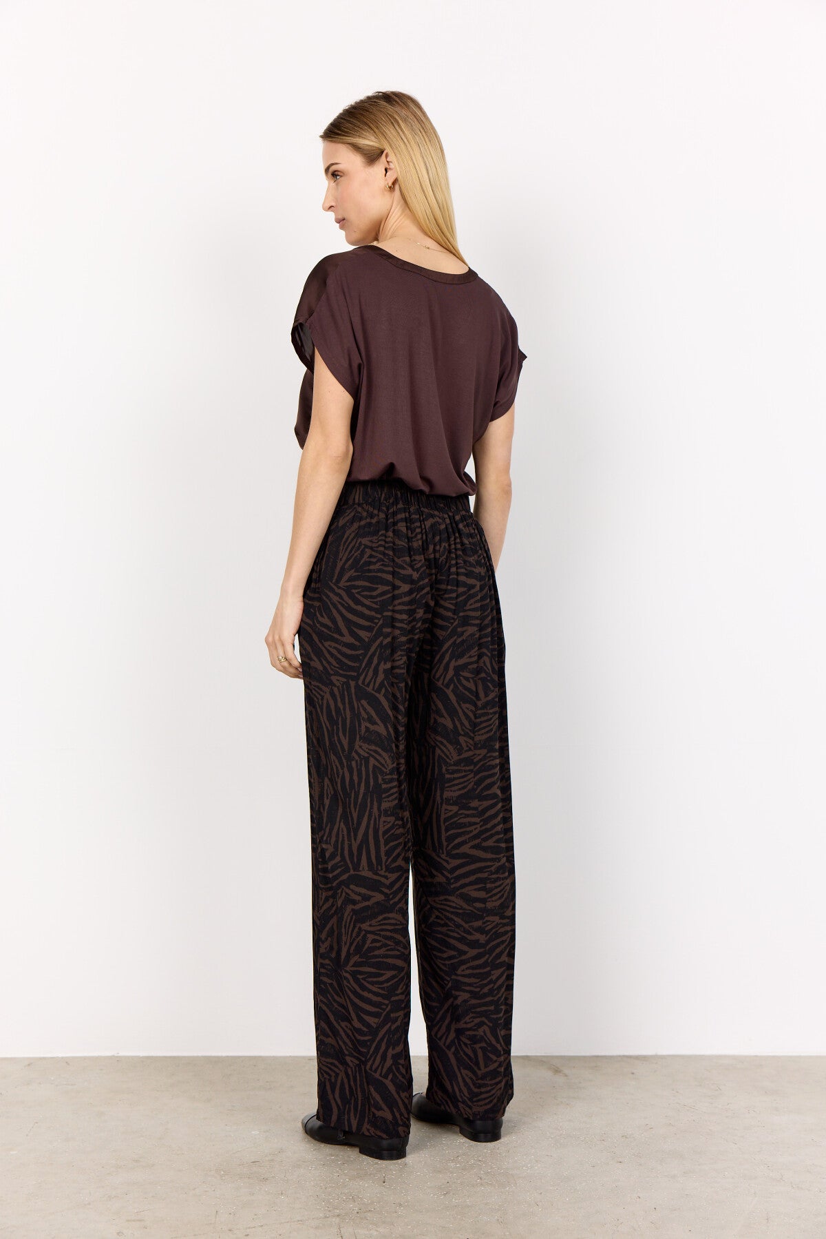 SC-SADE 4-B Broek Donkerbruin